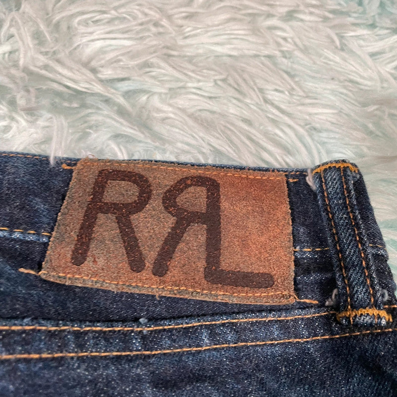 Vintage Navy Ralph Lauren Selvedge Jeans - W36 L32