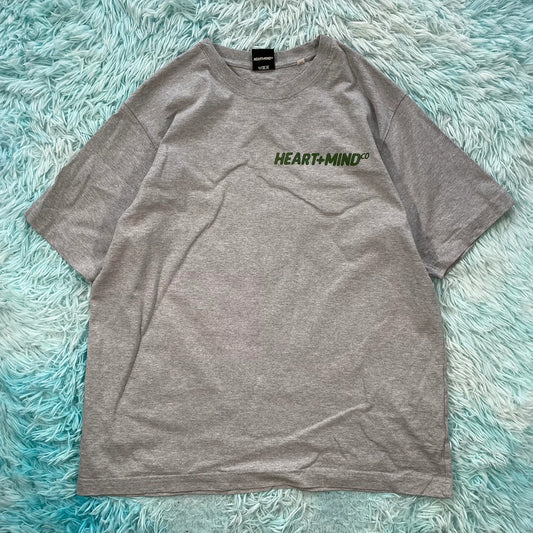 Grey Heart & Mind BBC Graphic T Shirt - XL