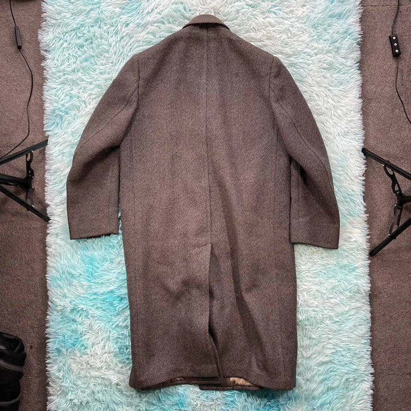 Vintage 90s Long Overcoat - Medium
