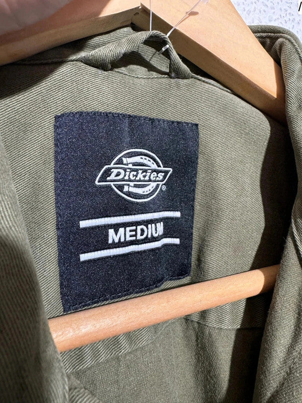 Khaki Dickies Shirt Military Style - Medium