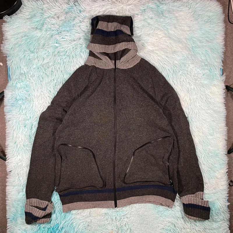 Vintage 00s Grey Dolce & Gabbana Knitted Jumper - XL
