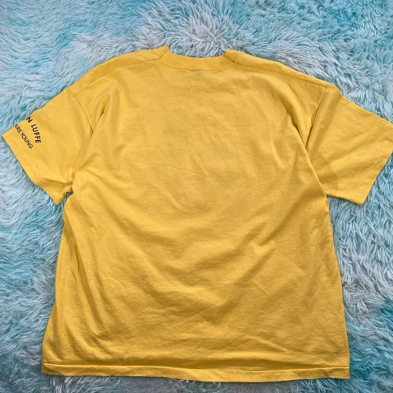 Vintage 90s Yellow Turtle Creek Valley Golf Graphic T Shirt - XXL