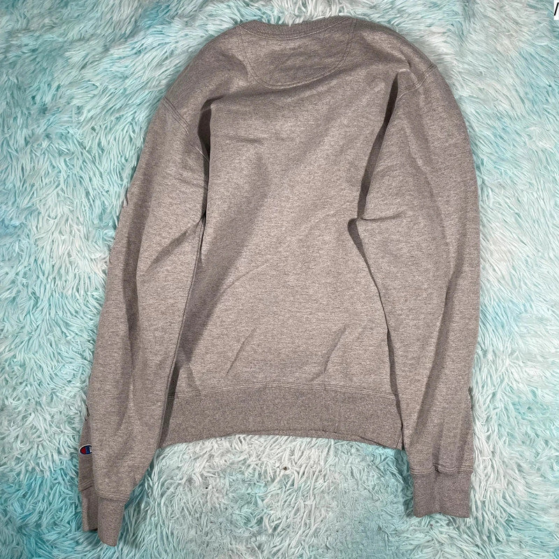 Vintage Grey Champion Sweatshirt - Small