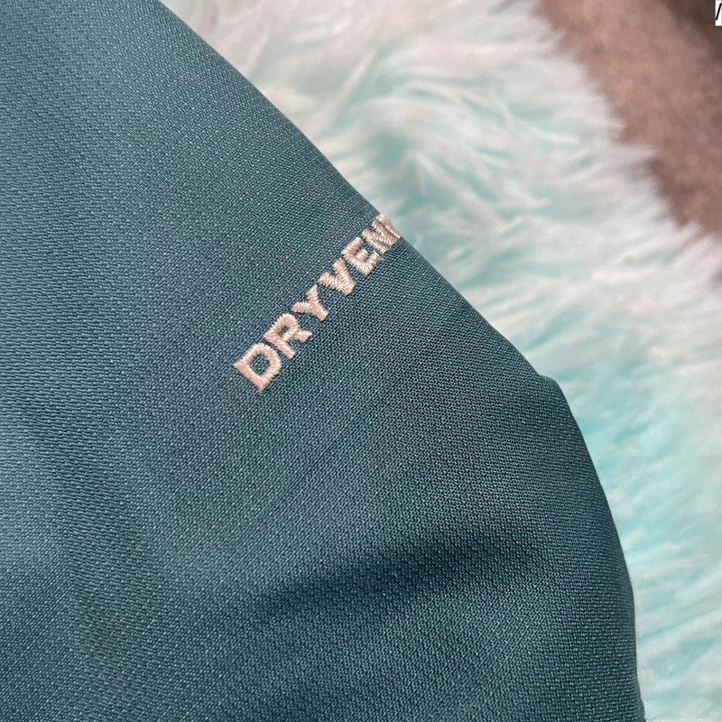Blue & Black The North Face Coat Waterproof - Medium