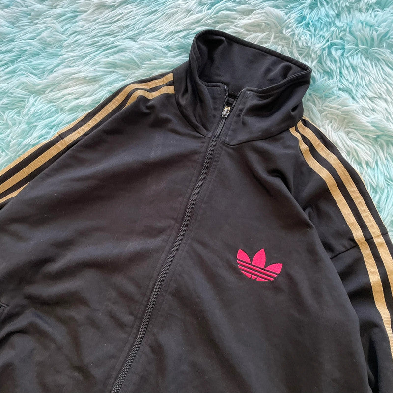 Vintage Y2K Adidas Track Jacket - Large