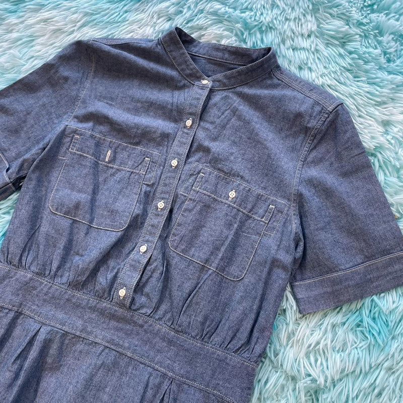 Blue Lacoste Live Denim Dress