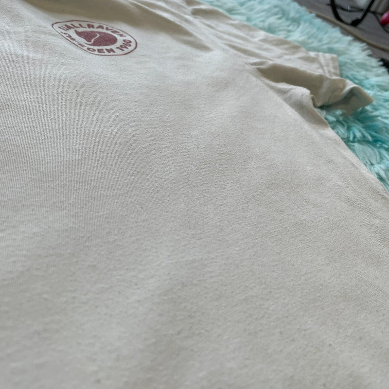 White Fjallraven T Shirt - Medium