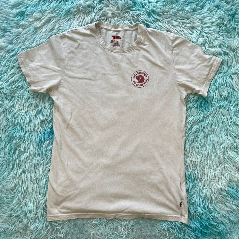White Fjallraven T Shirt - Medium