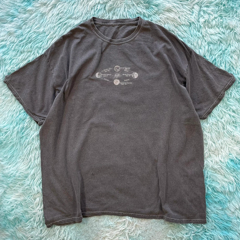 Grey Urban Outfitters Graphic T Shirt - Large