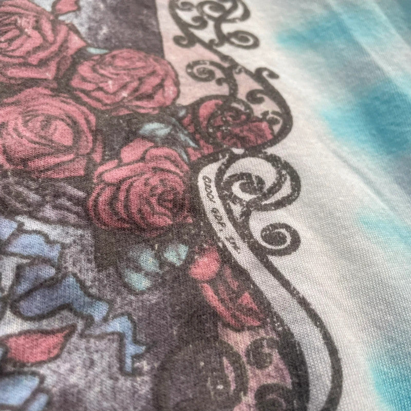 Grateful Dead Band T Shirt Tie Dye Liquid Blue - XXL