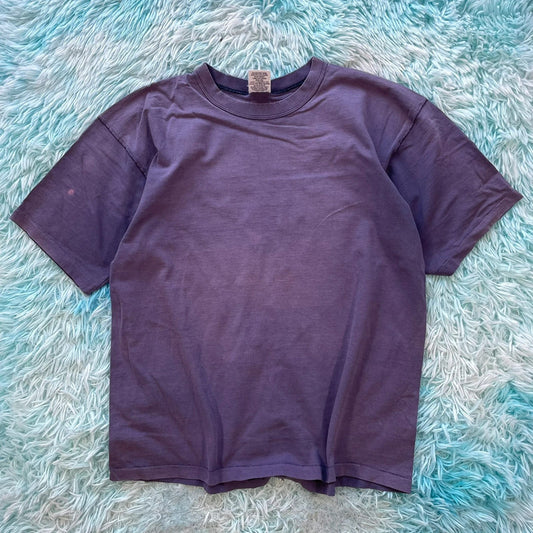 Vintage 90s Navy Gap Blank T Shirt Single Stitch - Large