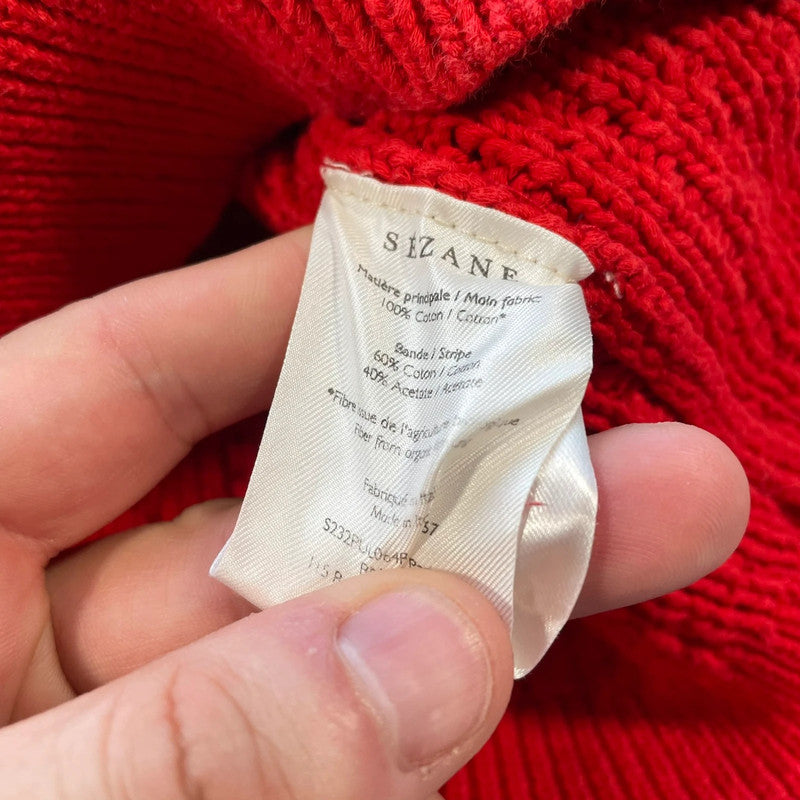 Red Le Maille Sezane Knitted Jumper - XS