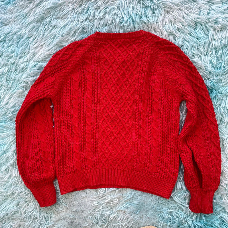 Red Le Maille Sezane Knitted Jumper - XS