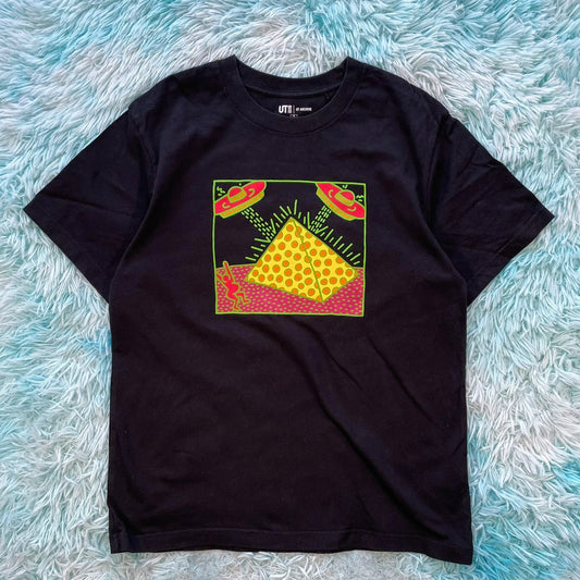 Black Uniqlo Graphic T Shirt - Medium