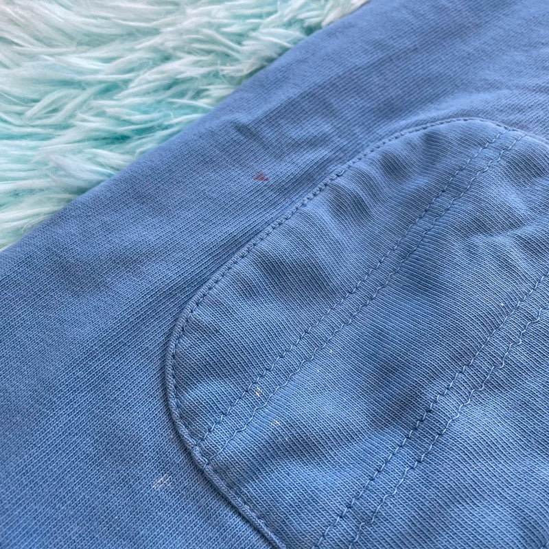 Vintage 90s Blue Polo Ralph Lauren Rugby Shirt - Large