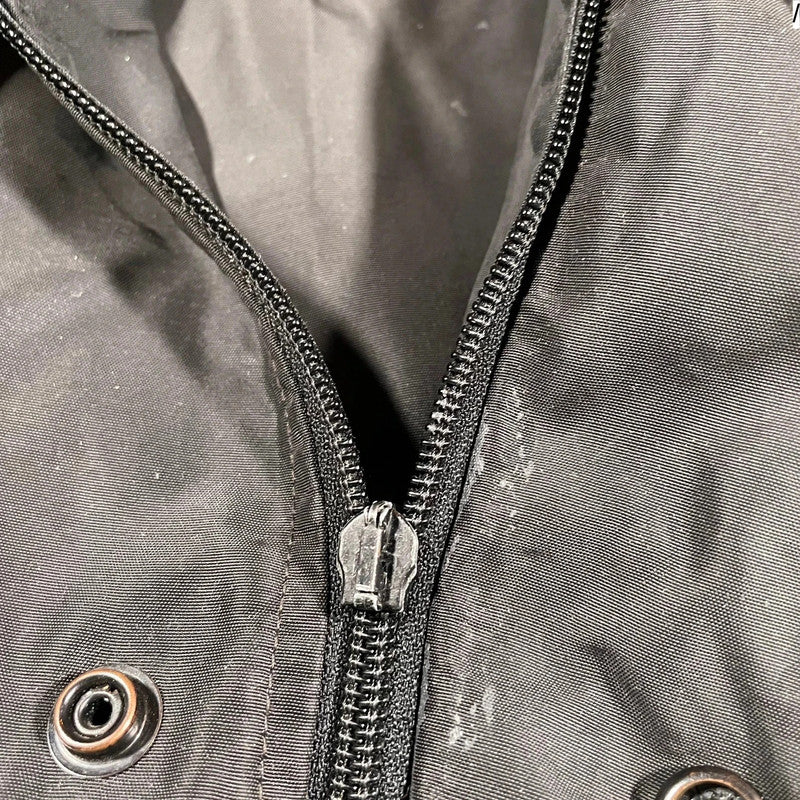 Vintage Dark Brown 90s Giorgio Armani Wax Jacket - XL