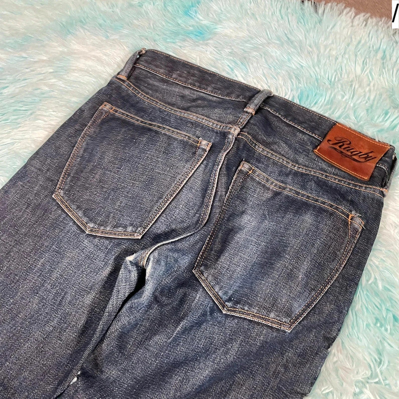 Navy Polo Ralph Lauren Rugby Jeans Slim Fit - 30W 30L