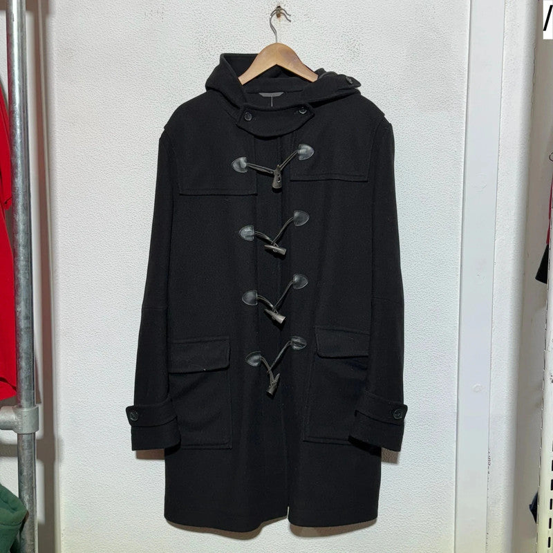 Black Hugo Boss Duffle Coat - XL