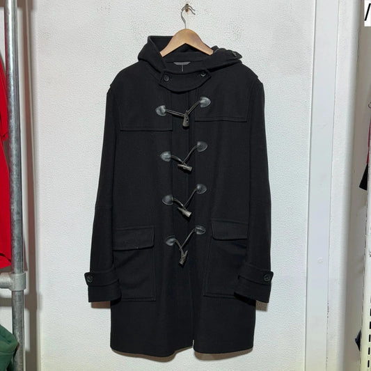 Black Hugo Boss Duffle Coat - XL