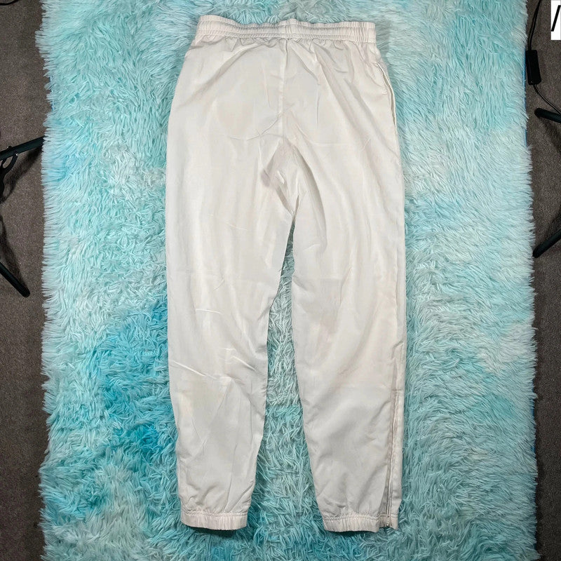 Vintage 90s White Sergio Tacchini Tracksuit Bottoms - Medium
