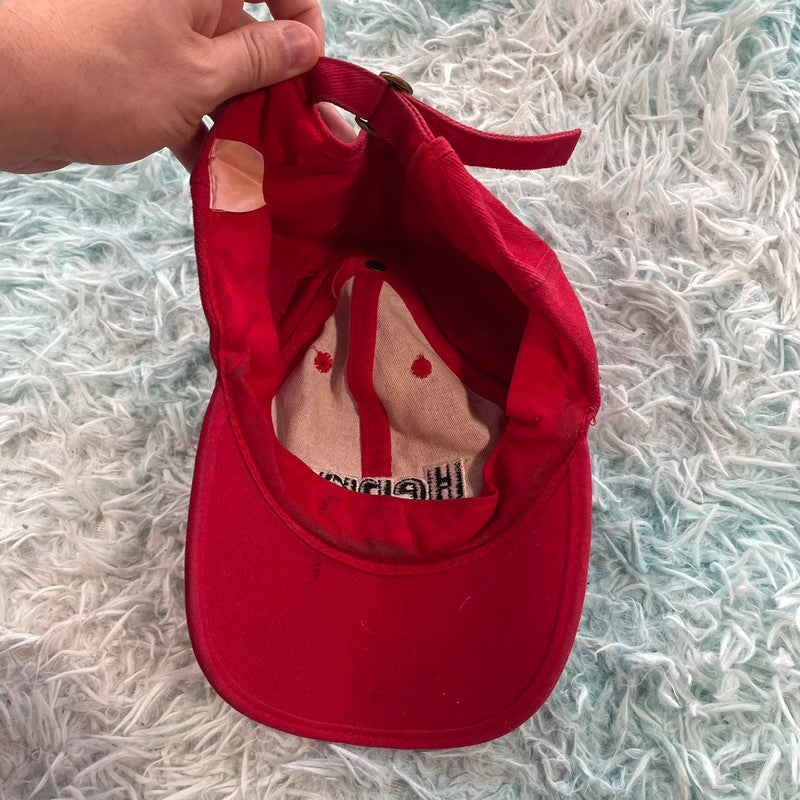 Vintage Red Henry the Hoover Cap