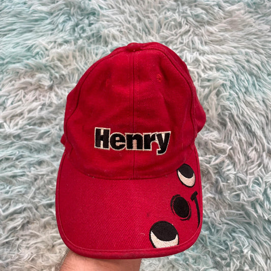 Vintage Red Henry the Hoover Cap