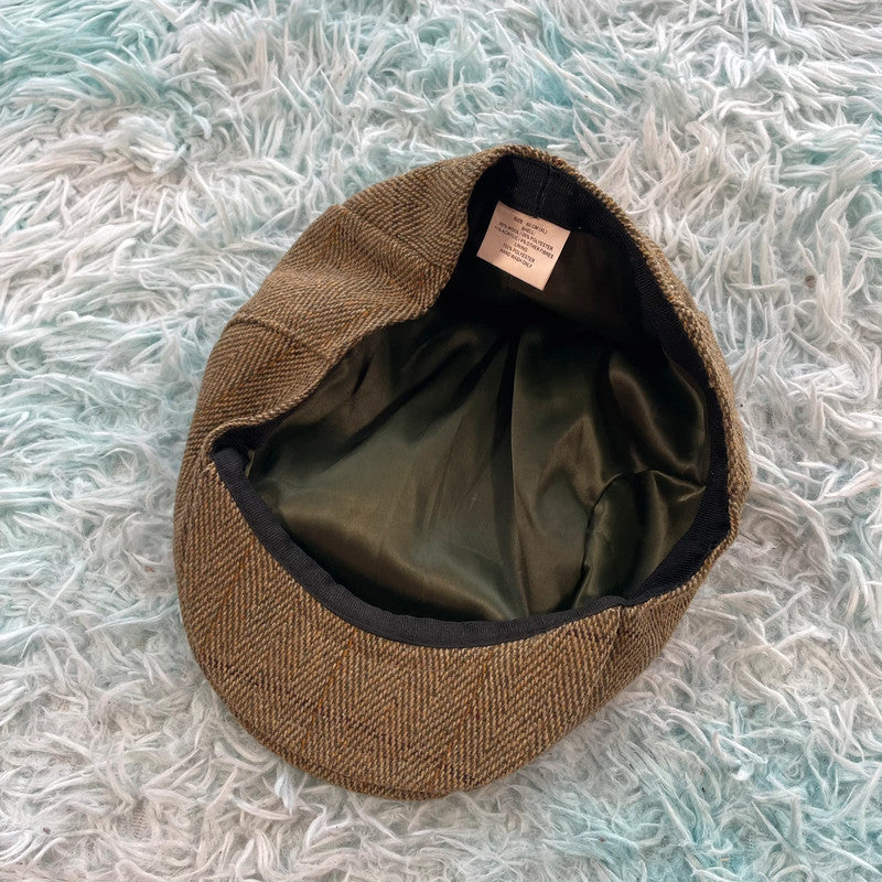 Vintage Khaki Flatcap
