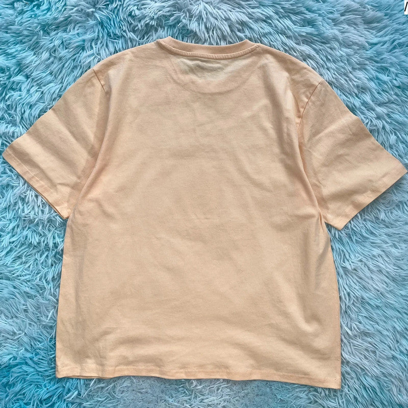 Yellow Yardsale T Shirt Graphic Spellout - Large