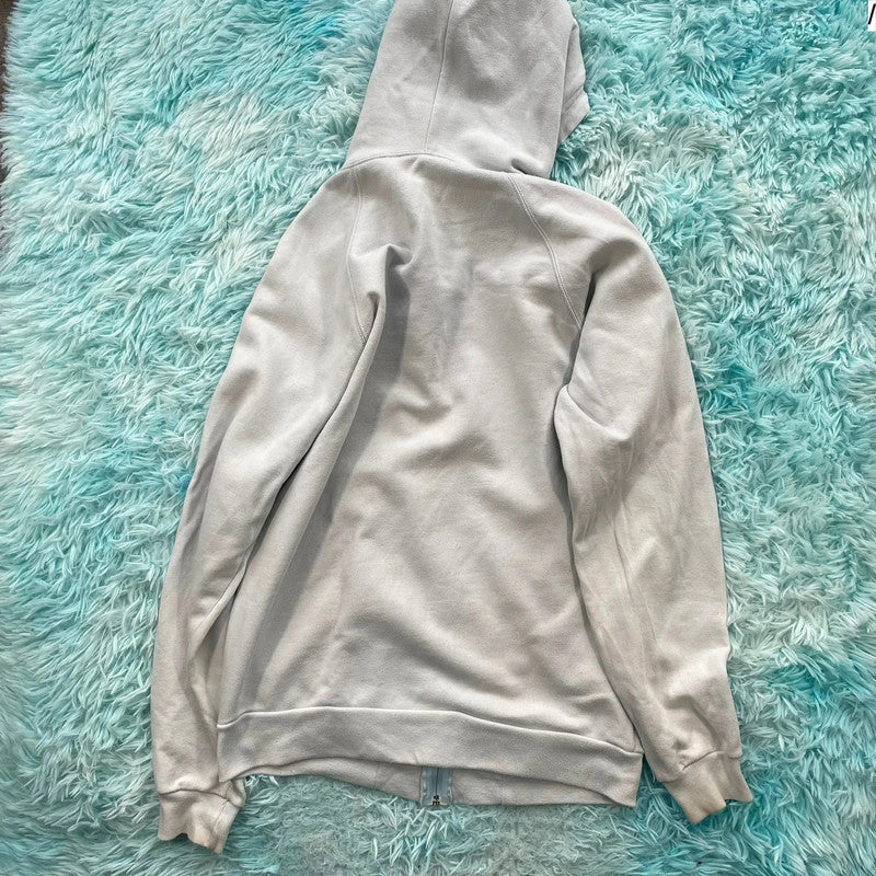 Baby Blue Schott Hoodie Full Zip - Medium