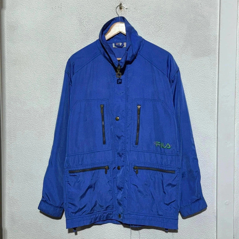 Vintage 90s Blue Fila Magic Line Jacket - Mediun