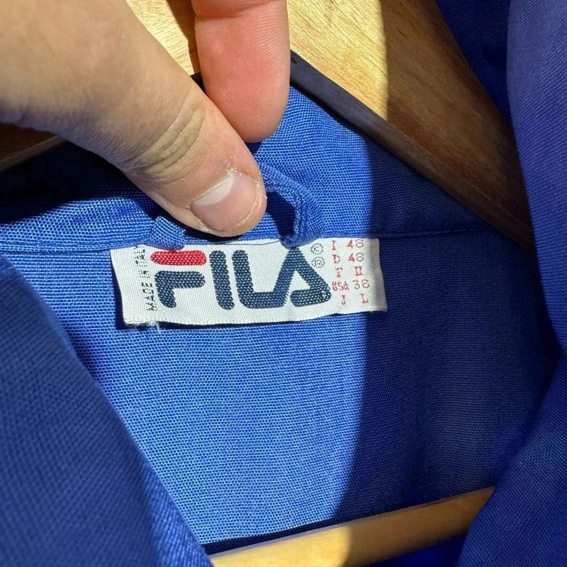 Vintage 90s Blue Fila Magic Line Jacket - Mediun