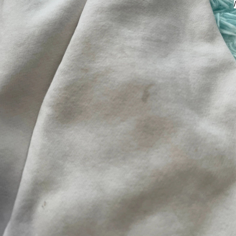 Vintage 90s White Fila Sweatshirt Embroidered Spellout - Large