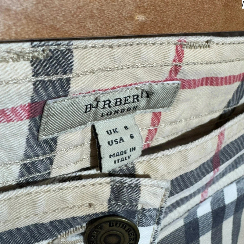 Vintage Burberry Trousers Novacheck - size 8