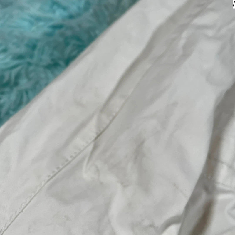 White Karen Millen Fitted Jacket - Size 14