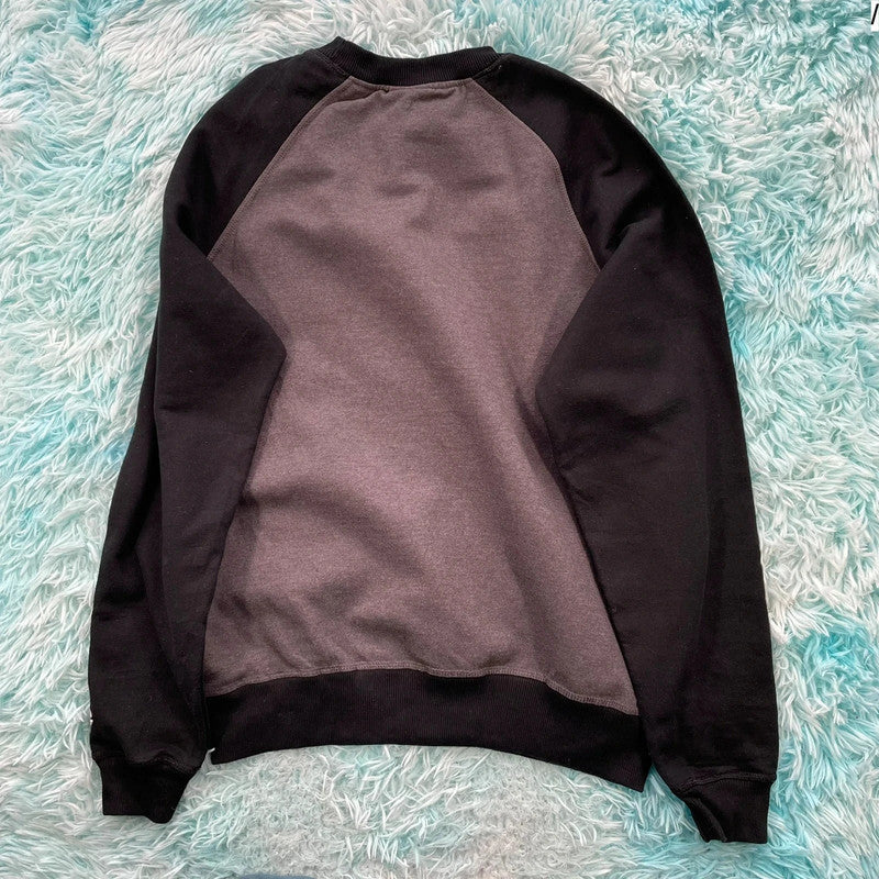 Grey & Black Champion Sweatshirt - Medium