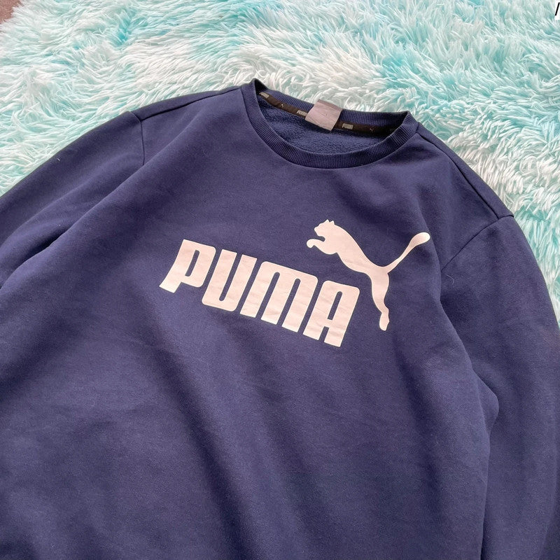 Navy Puma Sweatshirt - XL