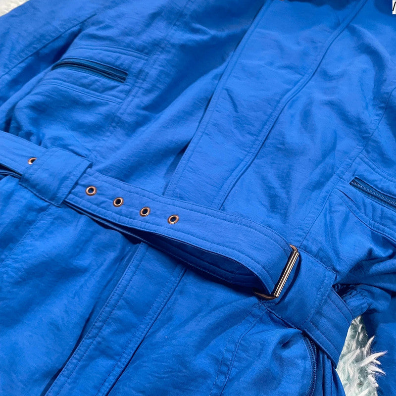 Vintage 90s Blue Adidas Full Ski Suit - Medium