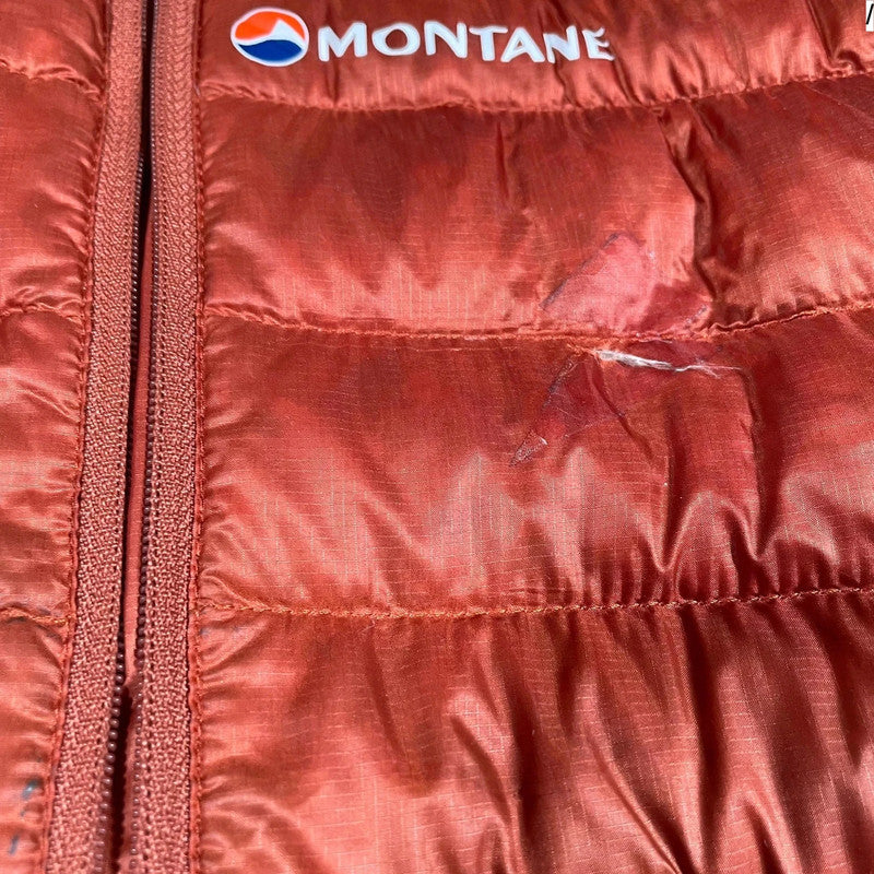 Orange Montane Down Puffer Jacket - Medium