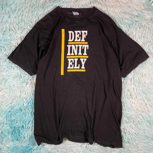 Vintage 90s Black Blackthorn Cider Graphic T Shirt - XL