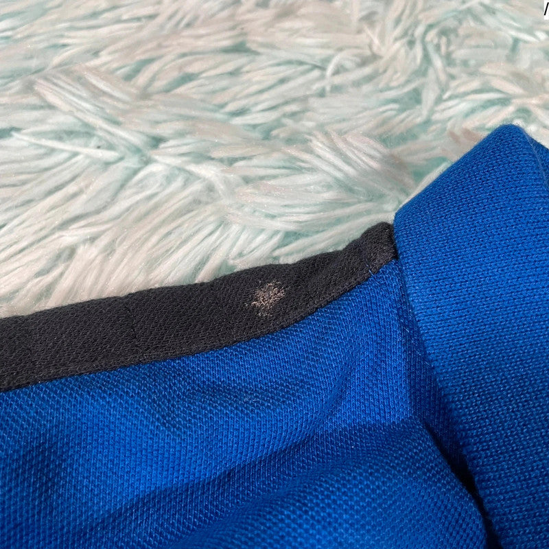 Vintage Blue Polo Ralph Lauren Long Sleeve Polo Shirt - XL
