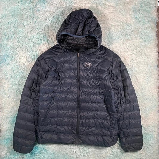 Navy Arc’teryx Puffer Jacket Cerium LT - Medium