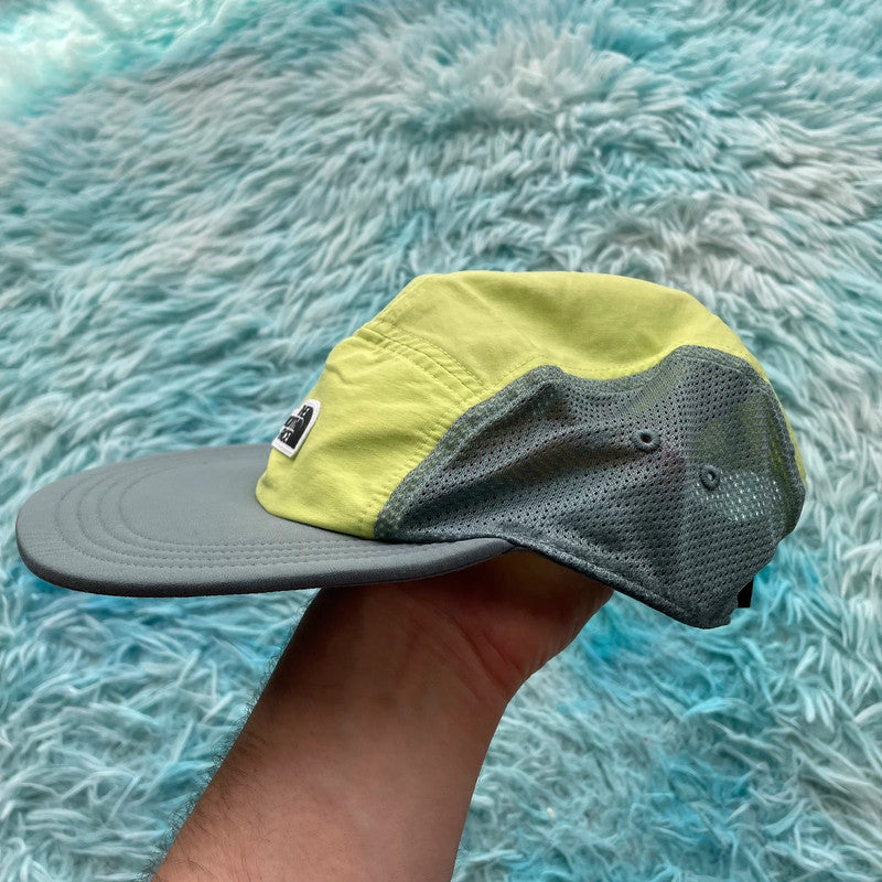 Green & Grey The North Face 5 Panel Cap
