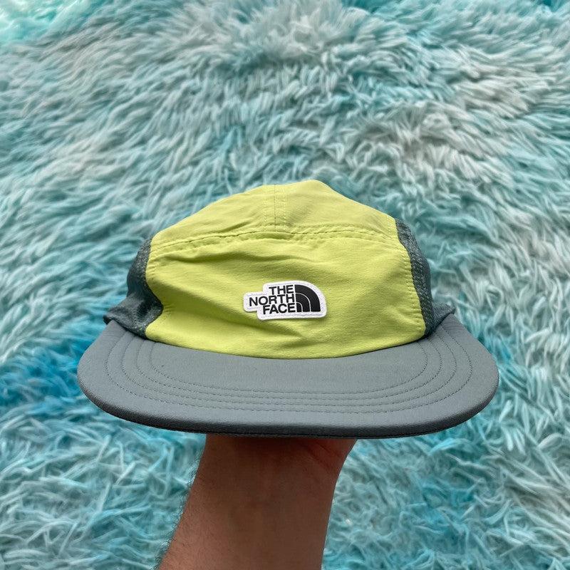 Green & Grey The North Face 5 Panel Cap