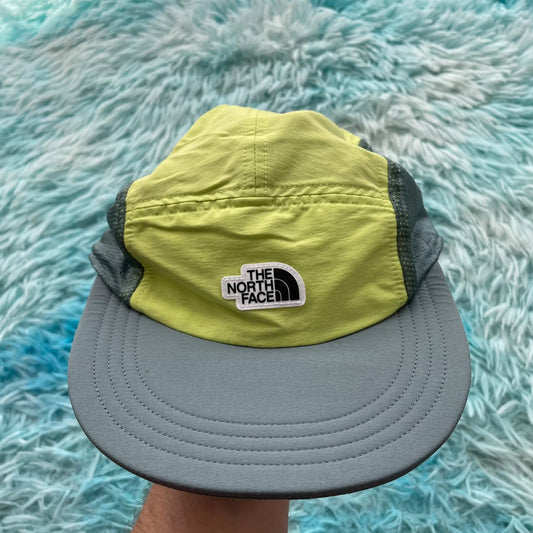 Green & Grey The North Face 5 Panel Cap