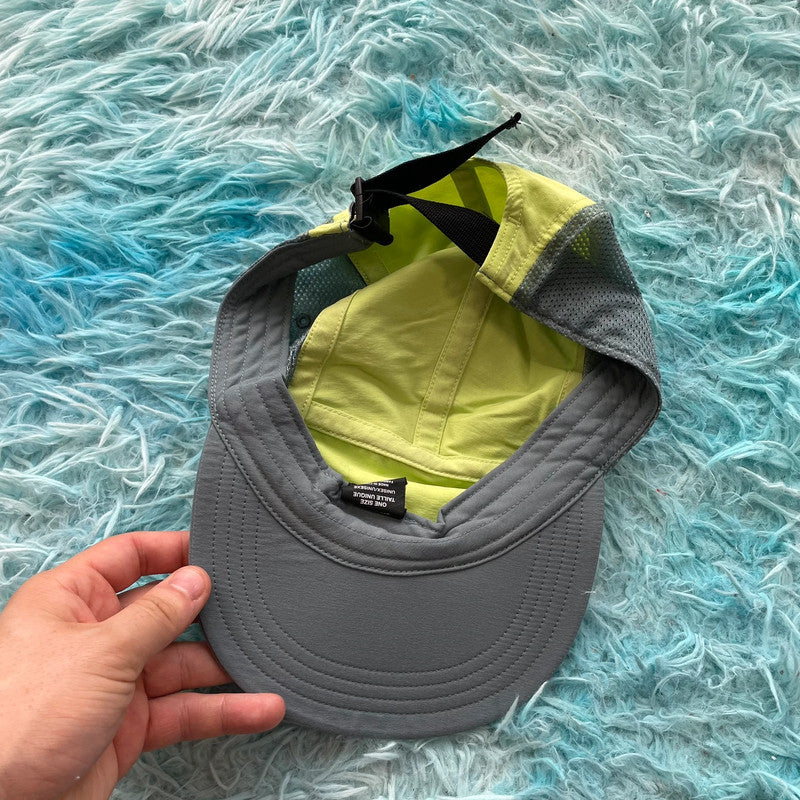 Green & Grey The North Face 5 Panel Cap