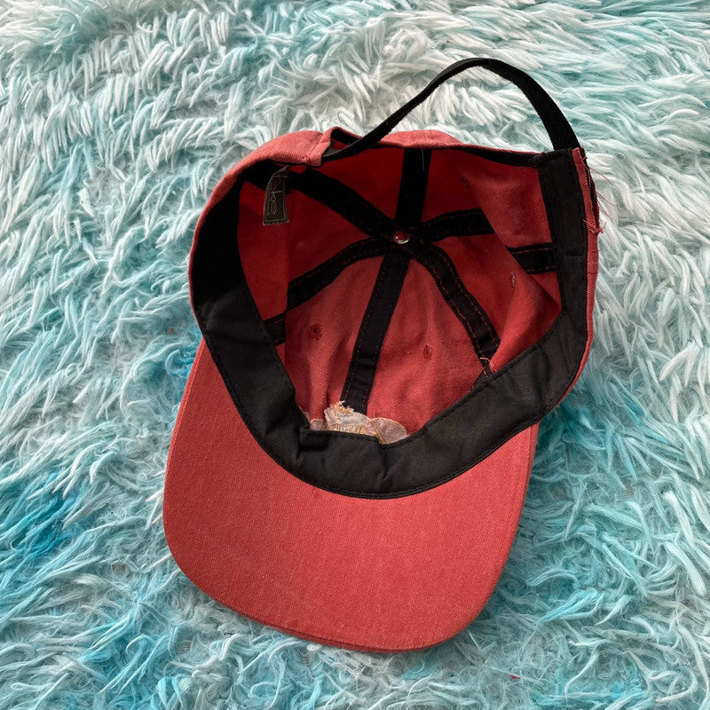 Vintage Red Barbados Golf Cap