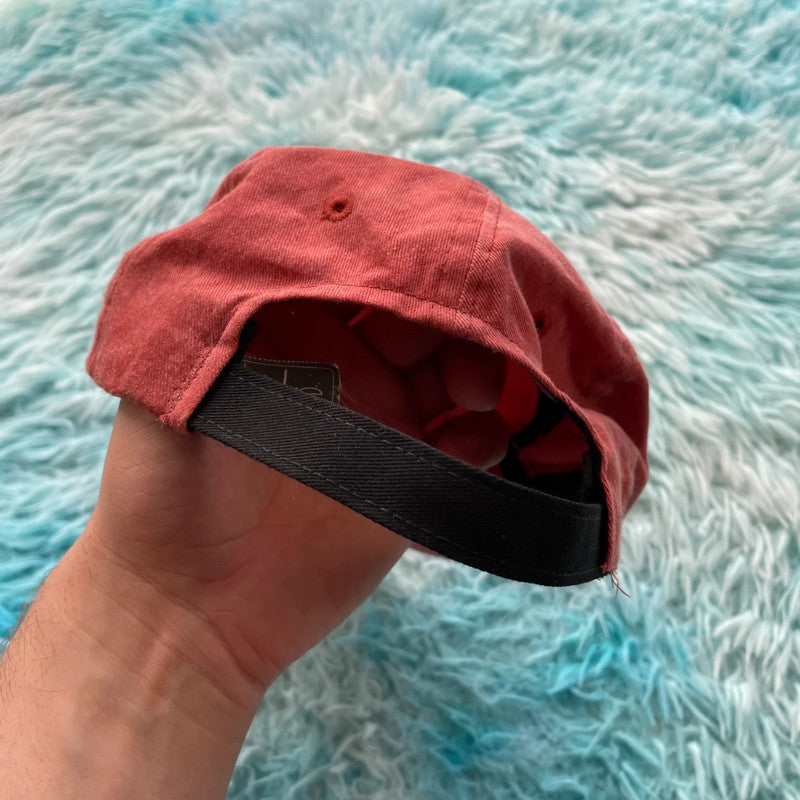 Vintage Red Barbados Golf Cap