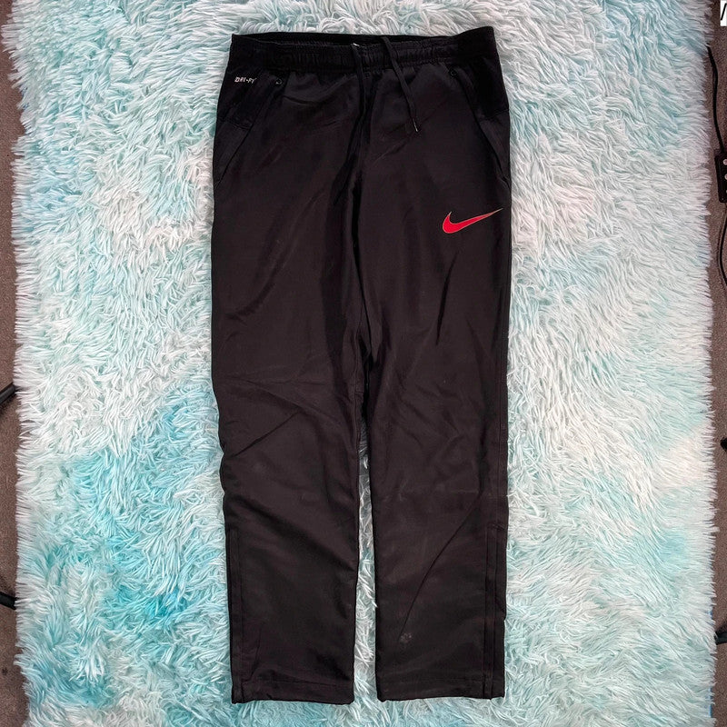 Black Nike Tracksuit Bottoms - Small