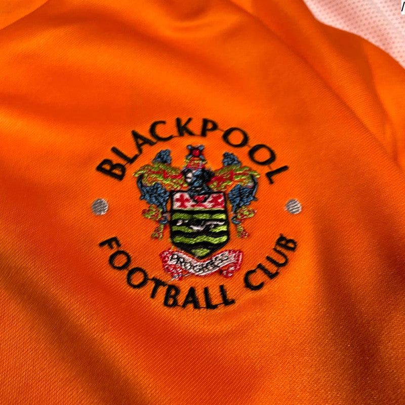 Vintage 2005-07 Blackpool Shirt Uhlsport - Large