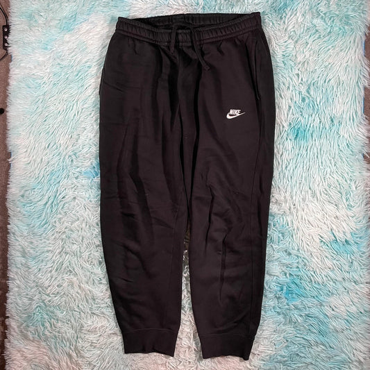 Black Nike Joggers Jogging Bottoms - Large